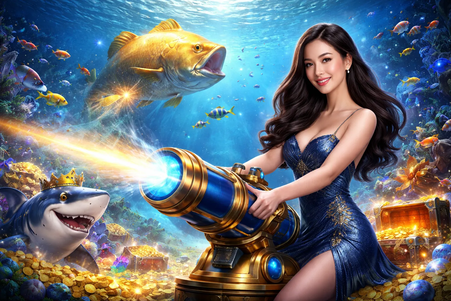 Hình ảnh game Bắn Cá sôi động tại FCB8