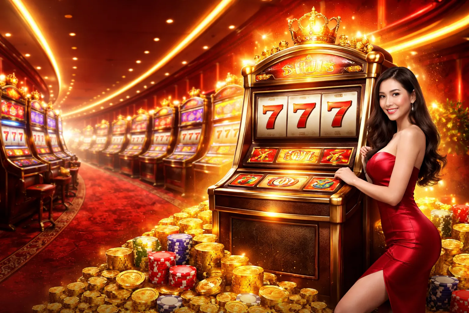Máy đánh bạc tại FCB8 với cơ hội trúng jackpot khủng